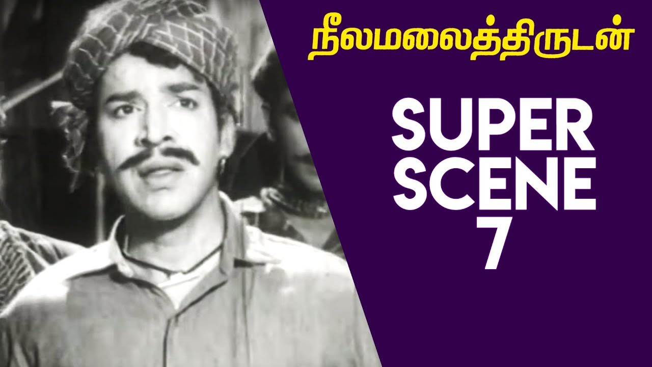 Neelamalai Thirudan - Super Scene 7 | Ranjan | Anjali Devi | P. S. Veerappa | K. A. Thangavelu