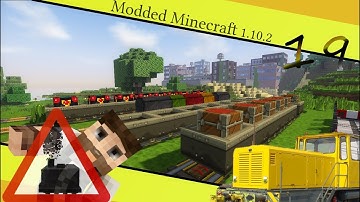 Rail yard: Shunting - MyRail #19 [Modded Minecraft 1.10.2] Opencomputers Railcraft