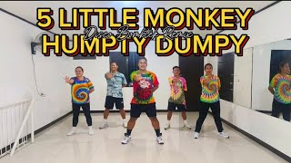 Five Little Monkey Humpty Dumpy Dj Rowel Remix Dance Workout PARA-J DanceTV