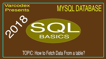 how to fetch data from table of mysql database using sql | Xampp | Tutorial 04