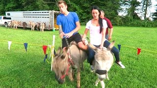 INSANE DONKEY RACING!!