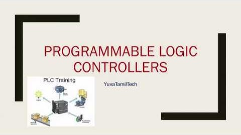 Basic PLC for Beginners in Tamil Language