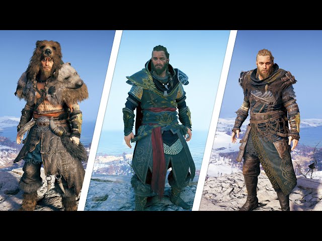 Assassin's Creed Valhalla - All Armor Sets for Male Eivor Showcase (AC Valhalla) class=