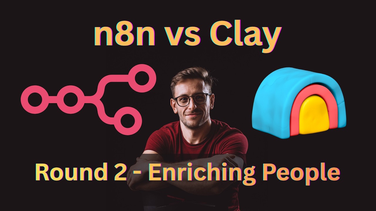 n8n vs Clay | Enriching people | Battle of Platforms - Round 2