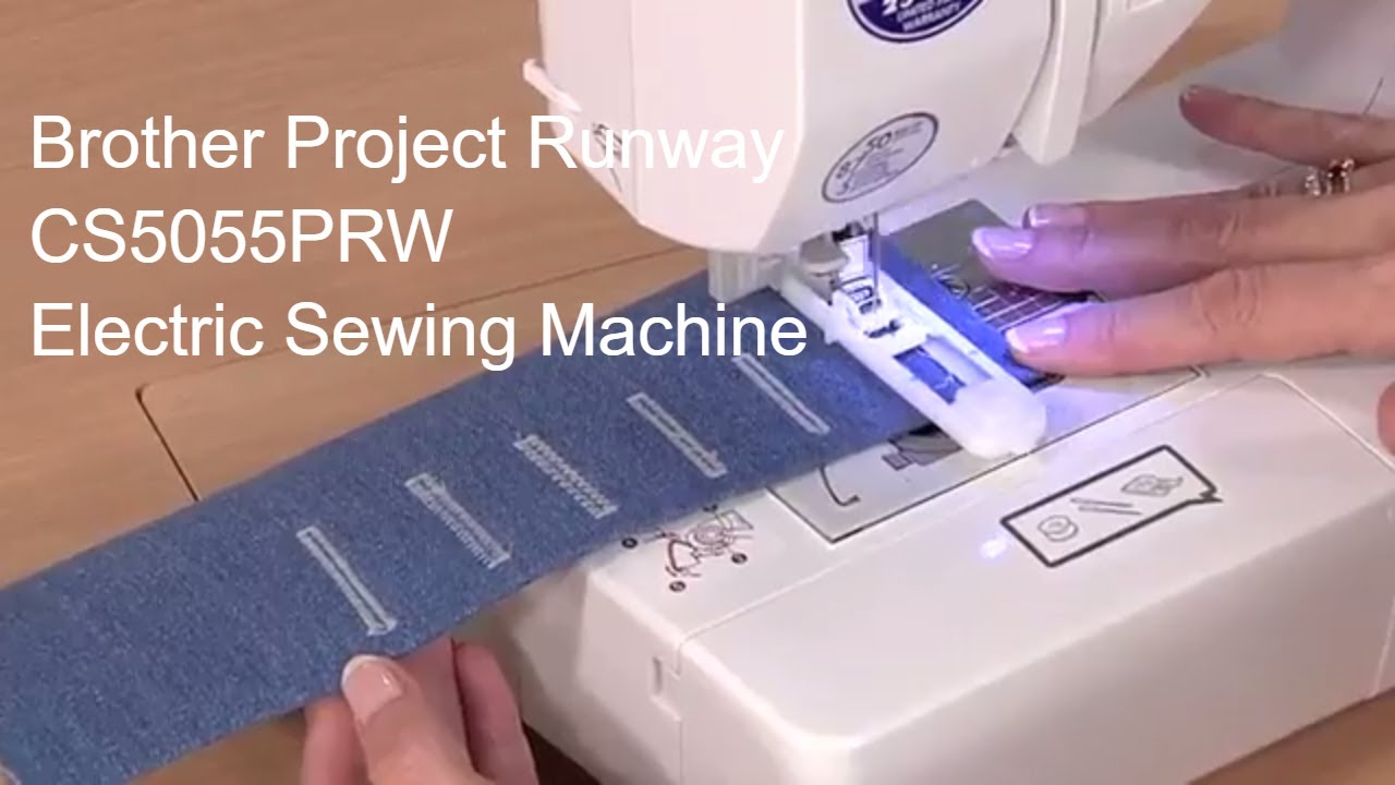 Brother Project Runway CS5055PRW Electric Sewing Machine YouTube