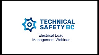 Electrical Load Management Webinar