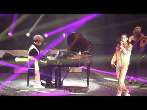 [字幕版] MIRROR 呂爵安Edan + 楊樂文Lokman - 香港地(歌詞改編version ) + 天台飛人 Fancam @One And All live 2021演唱會[4K]