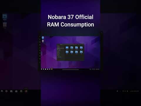 Nobara 37 Official Version - RAM Consumption #linux #nobara #ram