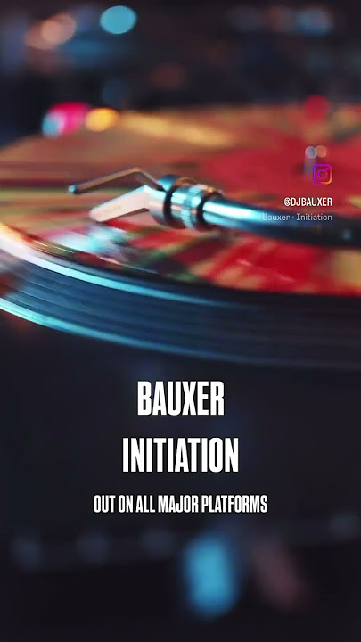 BAUXER - INITIATION #house #music #techhouse #dance #dj