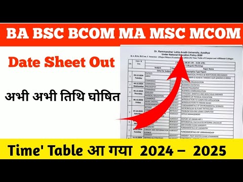 BA BSC BCOM