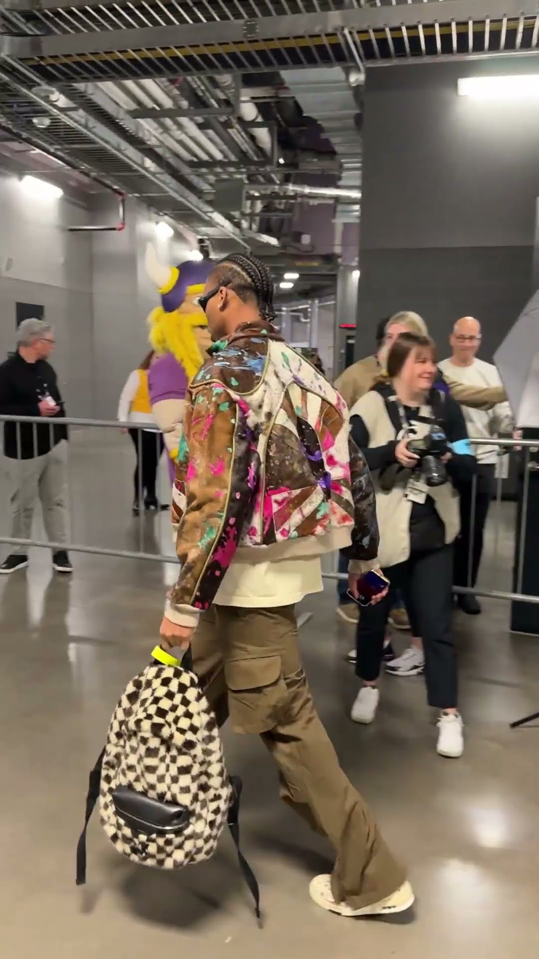 Jets arrives at U.S. Bank Stadium ?