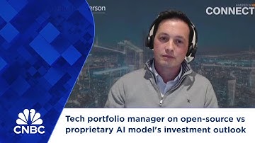Tech portfolio manager on open-source vs proprietary AI model