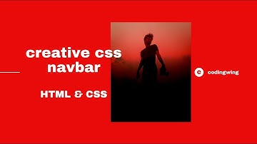 Creative CSS Menu Hover Effect | CSS Menu Hover Effects