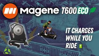 ⚡Magene T600 Eco Unboxing and Quick Test | The Smart Trainer That Charges Your Devices!  🔌🔋
