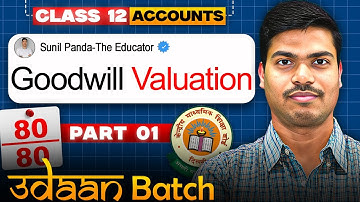 Goodwill: Nature & Valuation | Part 1 | Basic Concepts & Questions | Class 12 Accounts | 2025-2026