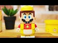 LEGO super mario StopMotion cooking!「grilled Cheep Cheep」レゴマリオの不思議な料理「ネコマリオが作る焼きプクプク」