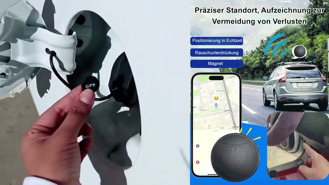 Bietet präzises und Echtzeit-Tracking mit einer Genauigkeit von unter einem halben Meter!