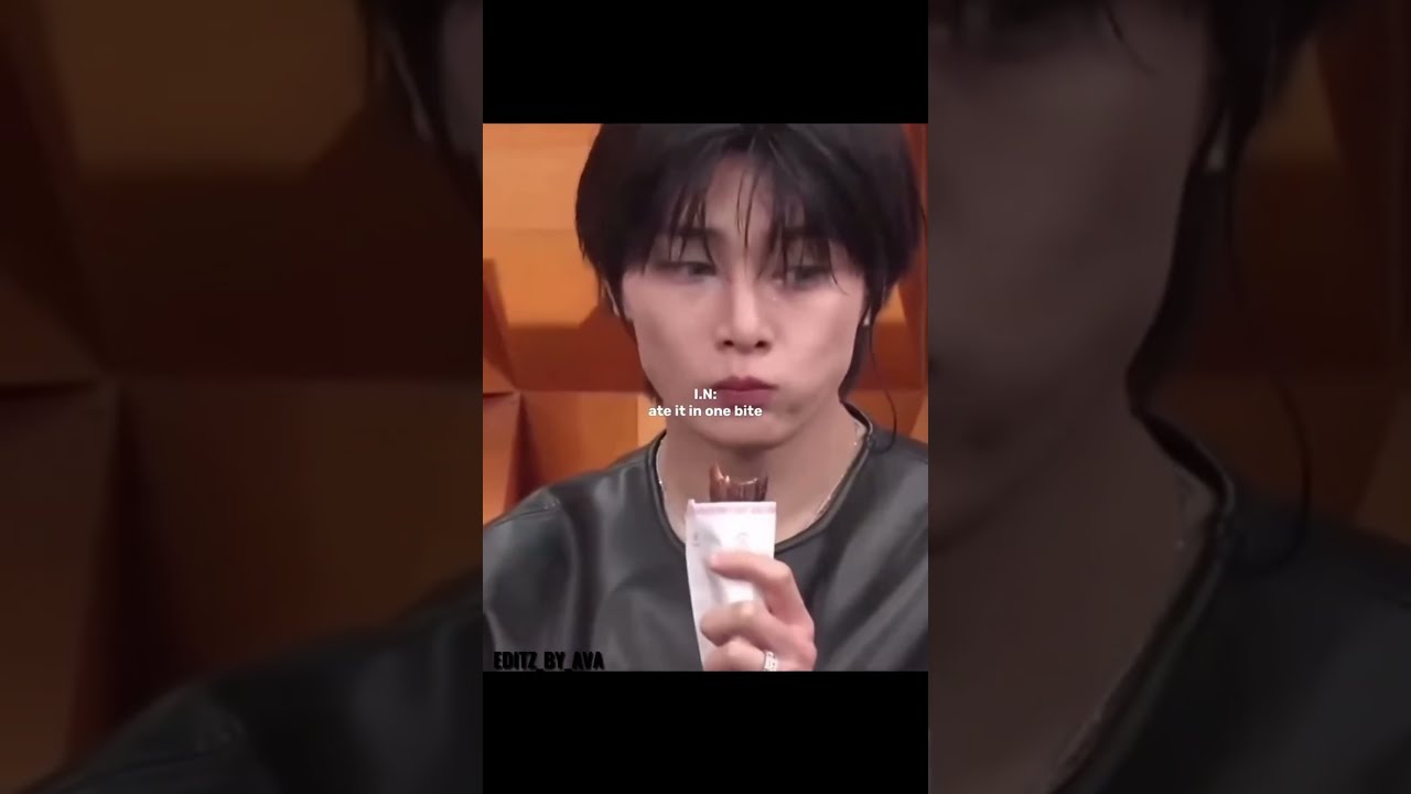 Jeongin is always inhaling food #korean #straykids #skz #stay #hollow #godsmenu #food #kpop