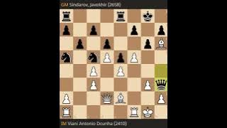 Viani Antonio Dcunha vs Javokhir Sindarov- Qatar Masters 2023, Round 1