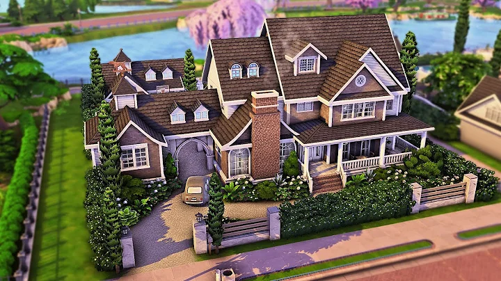 Huge Generations Family Home | The Sims 4 Speed Bu...