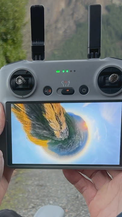 🔥DJI Air 3s: How to Tiny Planet! 🚀#dji #drone