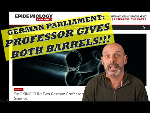 SMOKING GUN: German Professor in the German Parliament Explains All!