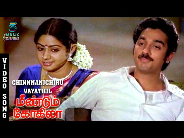 Chinnnanj Chiru Vayathil Video Song - Meendum Kokila | Kamal Haasan | Sridevi | Deepa | Ilaiyaraaja class=