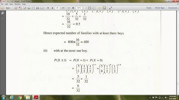 Binomial Frequency Distribution