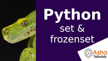 Python set and frozenset