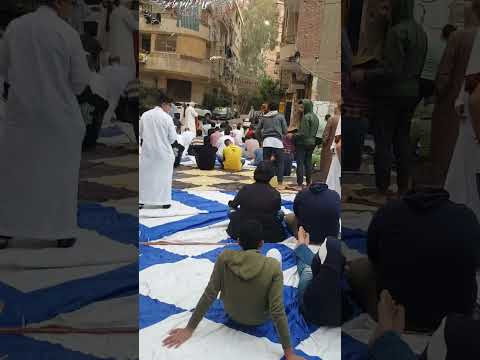 من صلاة عيد الفطر 2023 بأحد مناطق الهرم