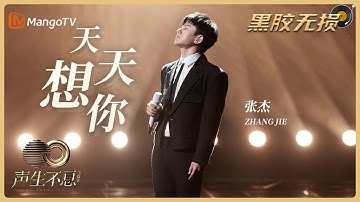 【黑胶无损版】天天想你 - 张杰｜声生不息·宝岛季 Infinity and Beyond｜MangoTV