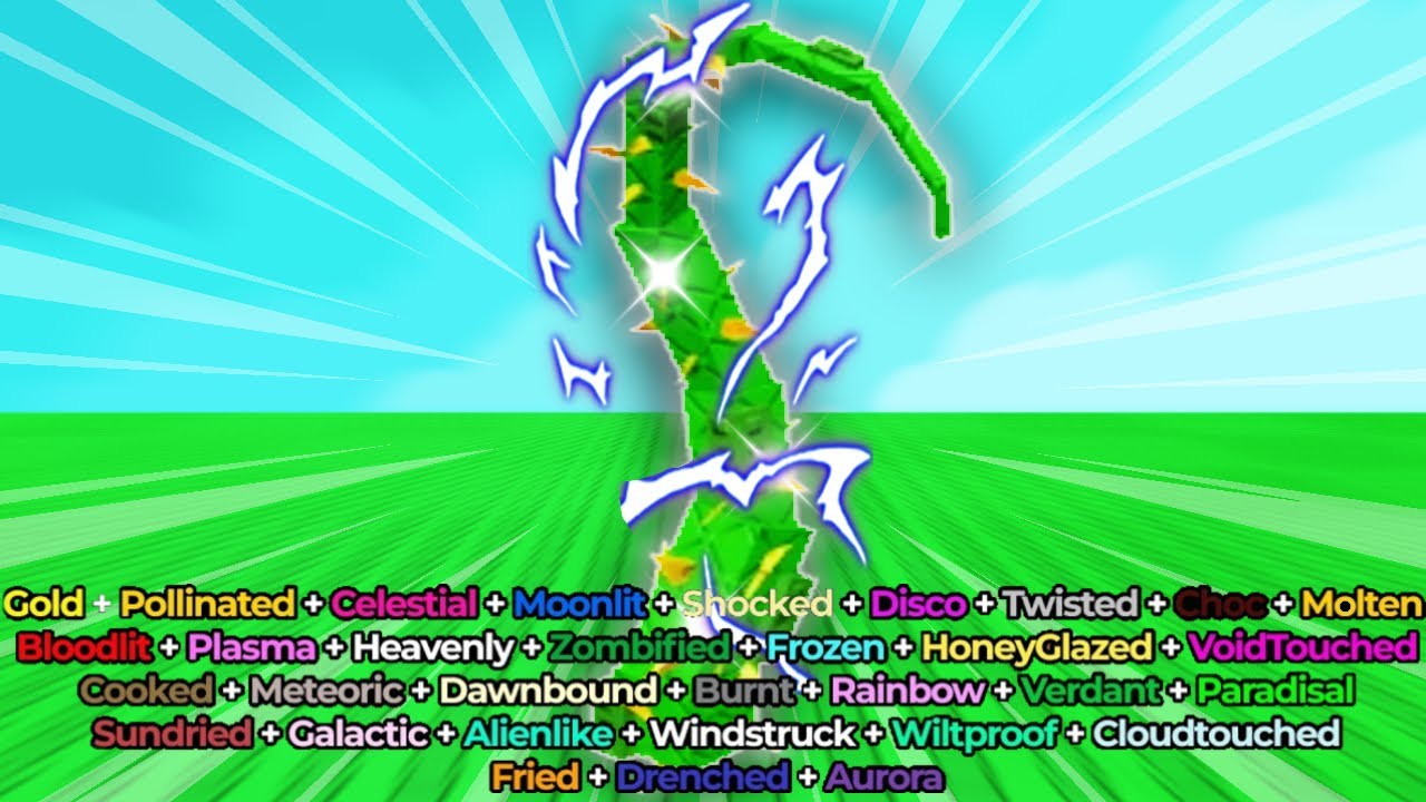 I Grew EVERY MUTATION On PRINCESS THORN In Roblox Grow A Garden