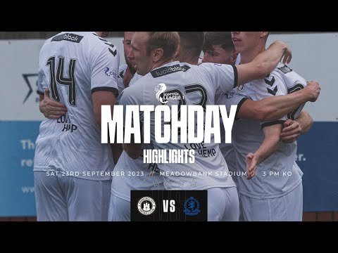 Edinburgh City Vs Cove Rangers | Highlights | 23 September 2023