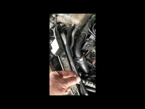 Замена патрубка печки Форд Фокус 2. C-Max  1.8 tdci