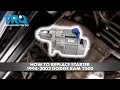 How to Replace Starter 1994-2002 Dodge Ram 2500