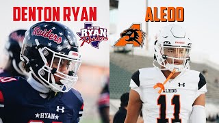 TWO OF THE BEST PROGRAMS IN TEXAS SQUARE OFF  Aledo vs Denton Ryan | Texas High School Football