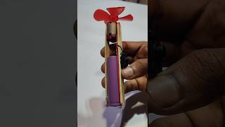 Mini Hand Fan Working 💨 | DC Motor + 3.7V Battery | DIY Project | Part 2 #shorts