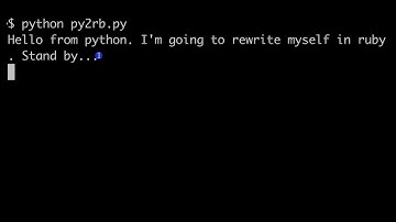 Converting Python to Ruby with OpenAI Codex