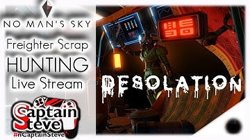 Derelict Freighter Scrap Hunting No Man