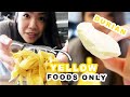 I Only Ate Yellow Foods For 24 Hours