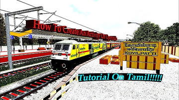 How to create an Activity On Openrails tutorial in Tamil #shorts #howto #msts #openrails #tamil
