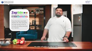 Zeptide Tirzepatide - How To Inject - English Language