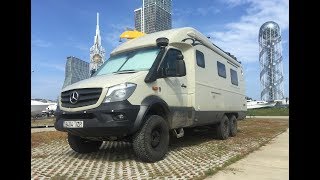 Автодом для кругосветных путешествий. 6x6 полный привод. Mercedes 3C-Cartier X-Track