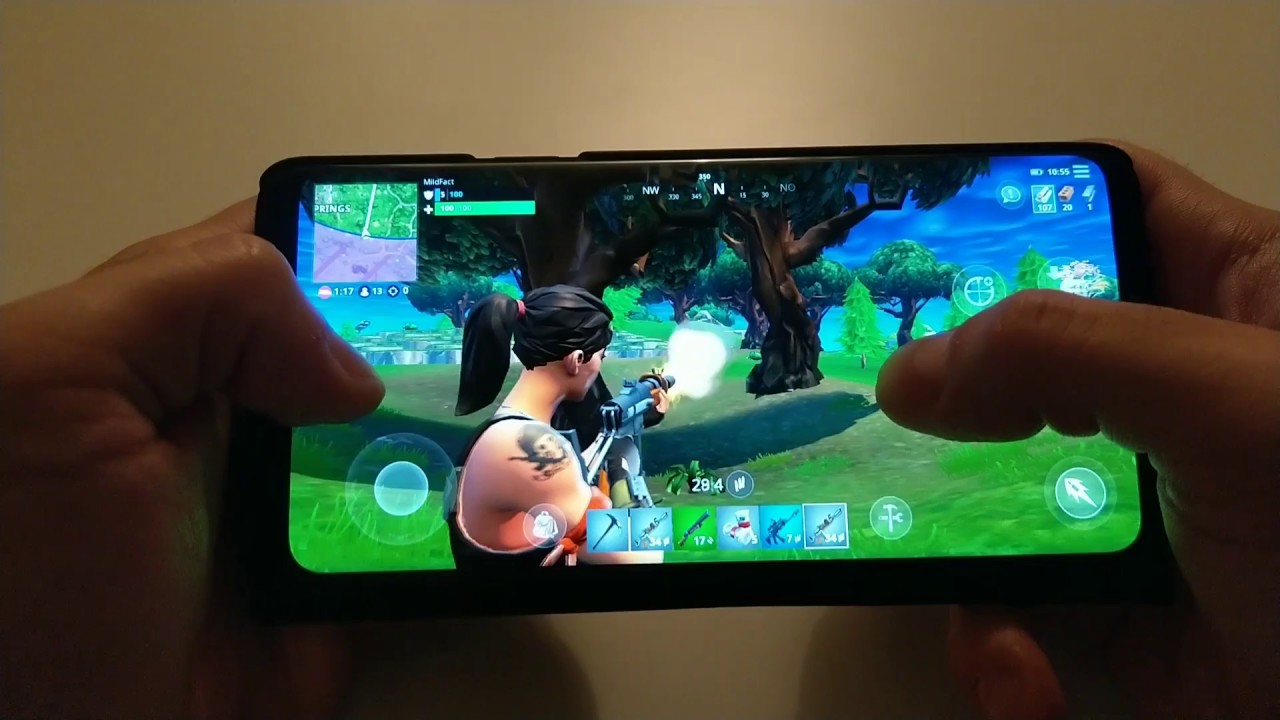 Fortnite Mobile Android Samsung Galaxy S9 Plus Max Settings Youtube - fortnite mobile android samsung galaxy s9 plus max settings