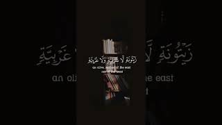 الله نور السماوات والارض || سورة النور || قرآن كريم