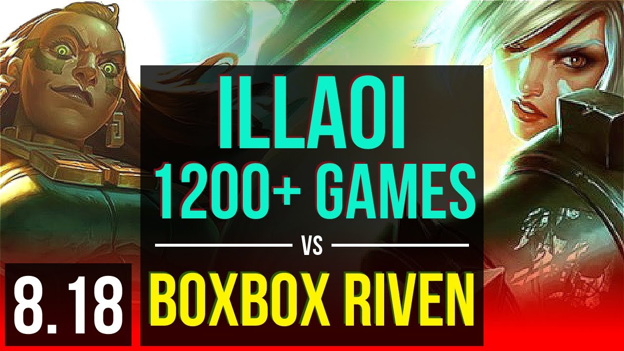 BoxBox Riven vs illaoi Top - Best Riven Plays - christmas cosplay 