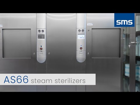 SMS AS-66 series steam sterilizers - Installation