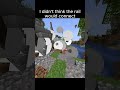 I didn't think the rail would connect #minecraft #pvplegacy #memes #minecraftmemes #funny #gaming