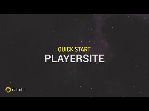 Quick start guide: Public website with video player in datarhei Restreamer