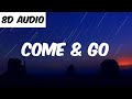 Juice WRLD ft. Marshmello - Come & Go (8D AUDIO)